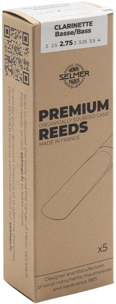 B-Bass-Klarinetten-Blätter Selmer Premium 2,75