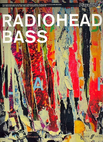 Radiohead (+CD): Authentic bass playalong songbook vocal/bass/tab