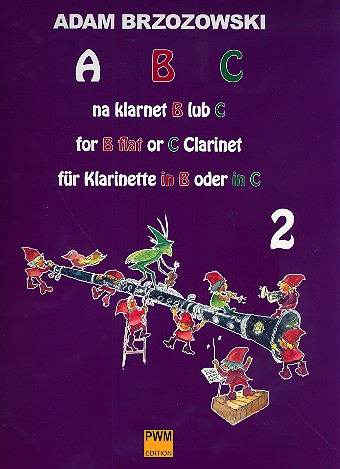 A B C Band 2 für Klarinette (in B/C) (dt/en/pol)