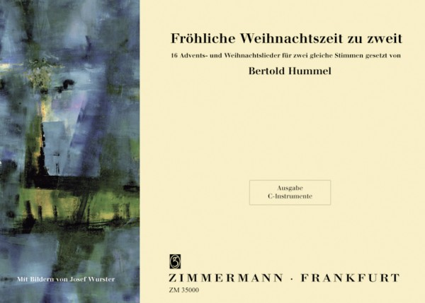 Fröhliche Weihnachtszeit zu zweit für 2 gleiche Stimmen