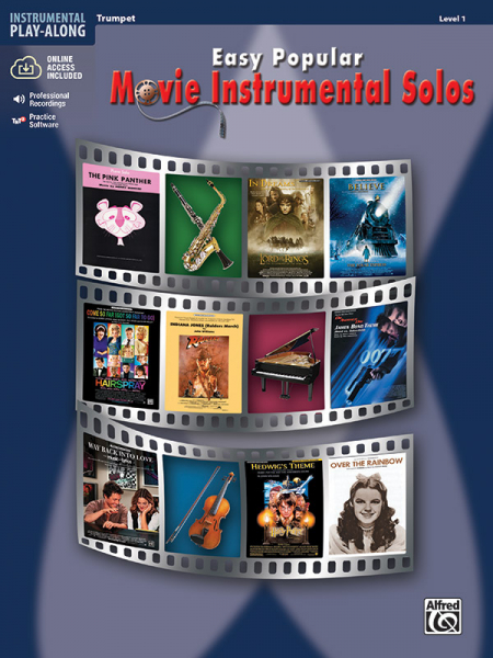 Easy popular Movie Instrumental Solos (+Online Audio): for trumpet