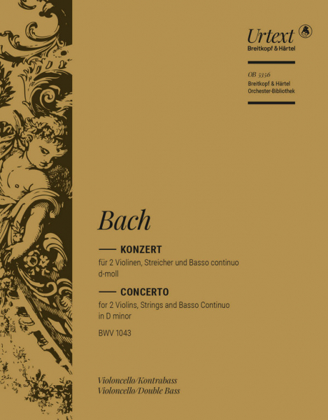 Konzert d-Moll BWV1043 für 2 Violinen, Streicher und Bc
