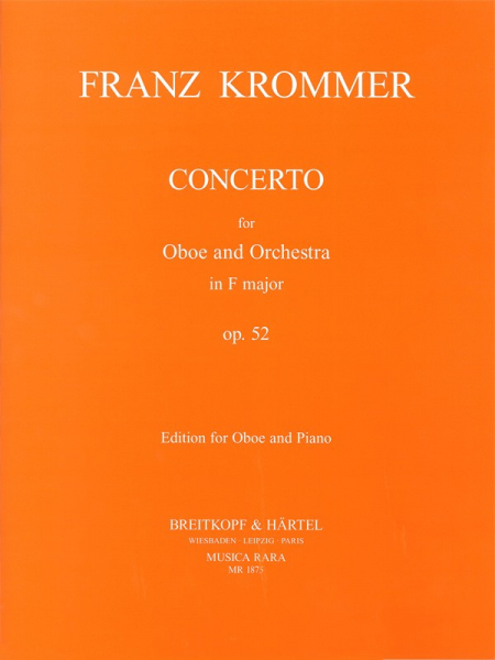 Konzert F-Dur op.52 für Oboe und Orchester