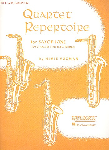 Quartet Repertoire for 4 saxophones (AATB)