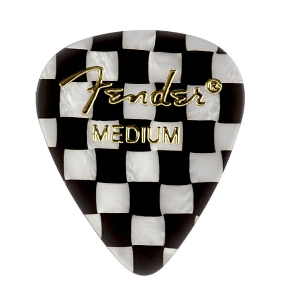Plektrenpack Fender Checker Celluloid Medium
