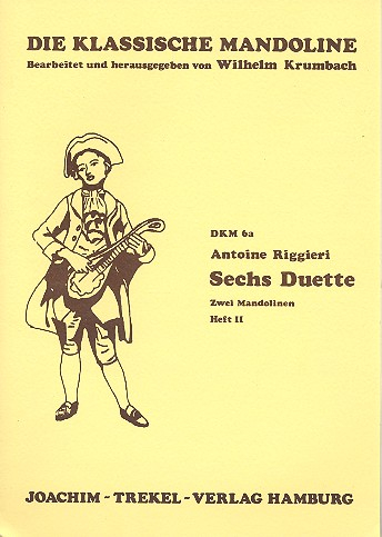 6 Duette Band 2 (Nr.4-6) für 2 Mandolinen