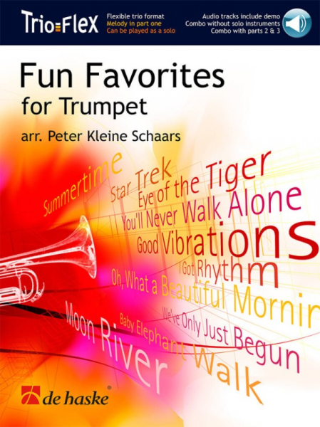 Fun Favorites for Trumpet (+Online-Audio) für 1-3 Trompeten