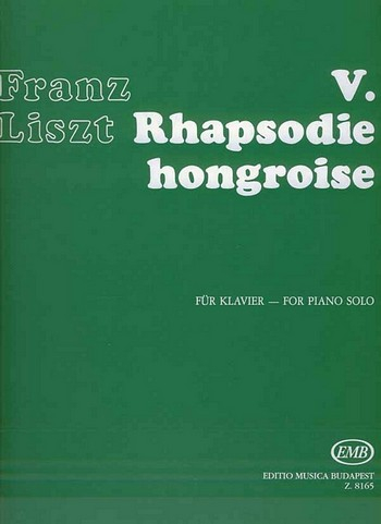 Rhapsodie hongroise no.5 for piano