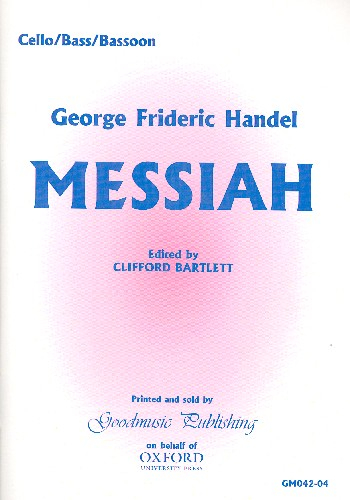 Messiah for soli, mixed chorus and orchestra