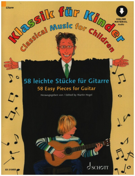 Solospielbuch für Gitarre Klassik für Kinder
