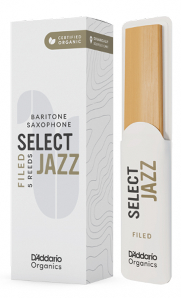 Es-Bariton-Sax-Blatt D&#039;Addario Woodwinds Select Jazz Filed, 4S