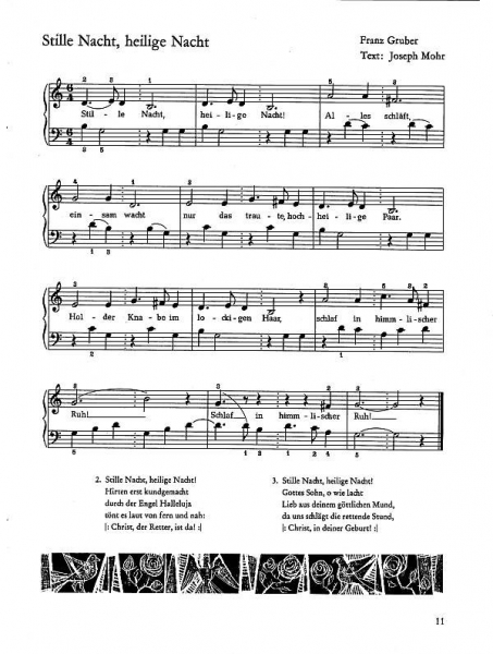 Weihnachtsliederheft Morgen kommt der Weihnachtsmann (sehr leicht)