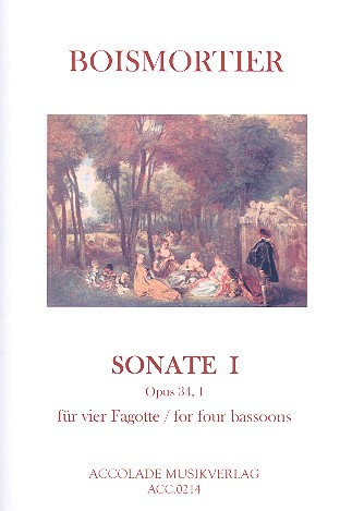 Sonate d-Moll Nr.1 op.34 für 4 Fagotte