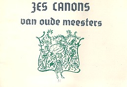 6 canons van oude meesters für 2 Sopranblockflöten