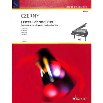 Etüden für Klavier CZERNY Erster Lehrmeister op. 599