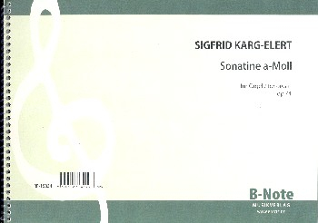 Sonatine a-Moll op.74 für Orgel