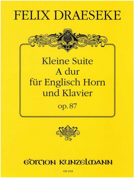 Kleine Suite A-Dur op.87 für Englischhorn und Klavier