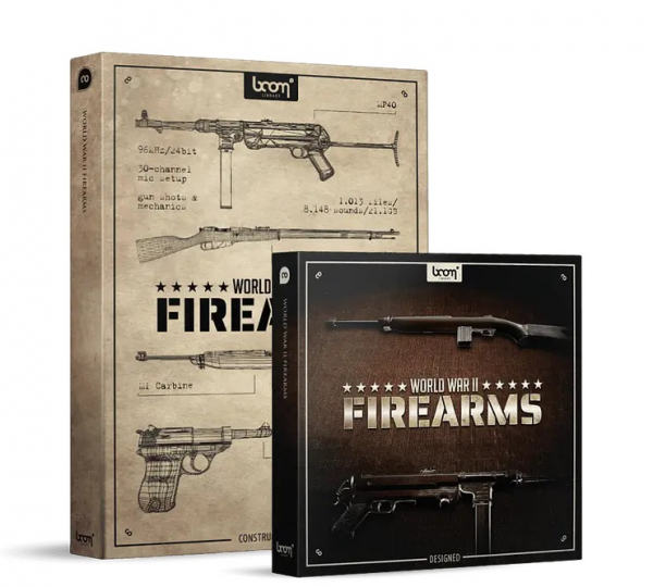 Sound Library (Download) Boom World War II Firearms Bundle
