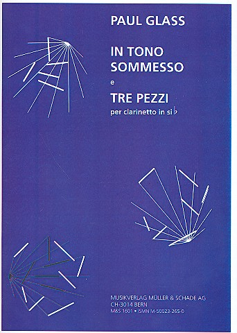 In tono sommesso e 3 pezzi für Klarinette