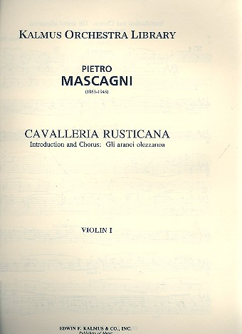 Introduction and Chorus from Cavalleria Rusticana