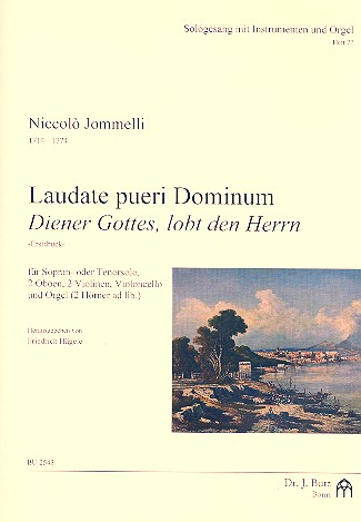 Laudate pueri Dominum für Sopran (Tenor) und Instrumente