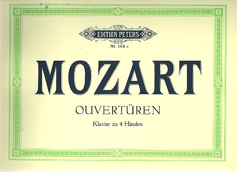 Ouvertüren für Klavier zu 4 Händen