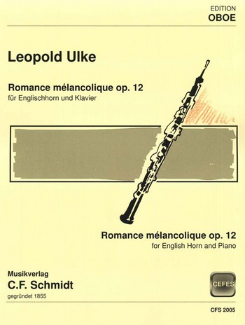 Romance melancolique op. 12 für Englischhorn und Klavier