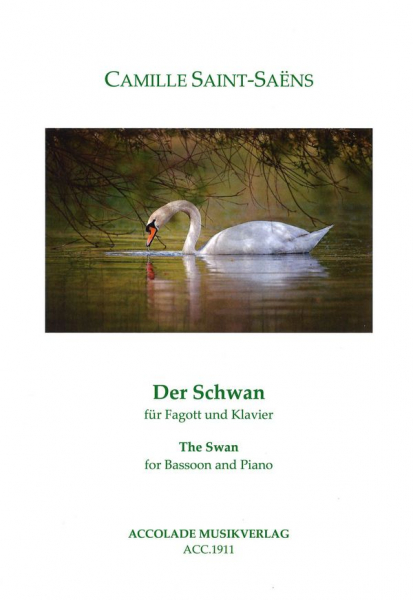 Der Schwan für Fagott und Klavier