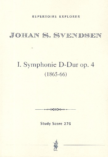 Sinfonie D-Dur Nr.1 op.4 für Orchester