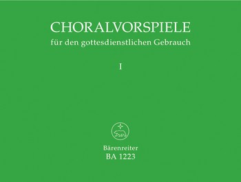 Spielband für Orgel Choralvorspiele 1