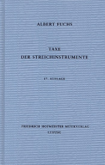 Taxe der Streichinstrumente