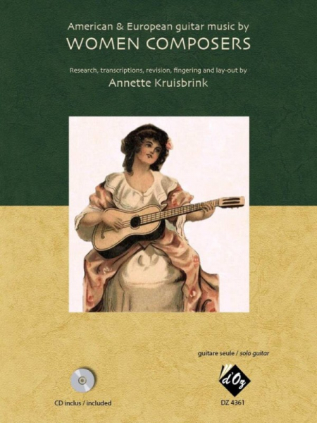 American &amp; European guitar music by Women Composers (+CD) for guitar
