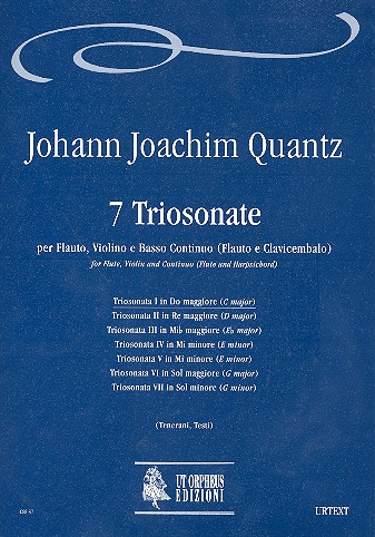 Sonate C-Dur Nr.1 für Flöte, Violine und Bc (Cembalo)