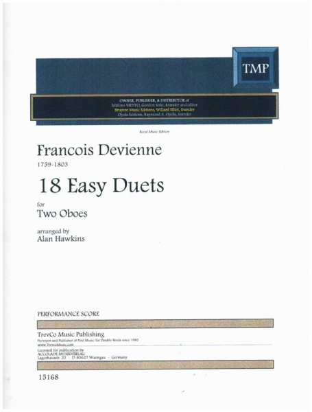 18 Easy Duets for 2 oboes