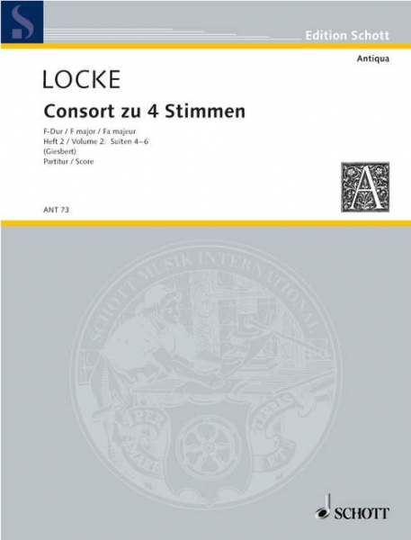 Consort Band 2 für 4 Blockflöten (SATB) oder Streicher