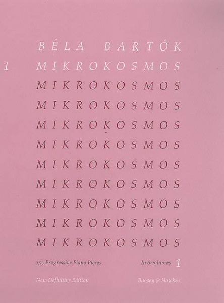 Spielbuch für Klavier Mikrokosmos 1 (Nr.1-36)