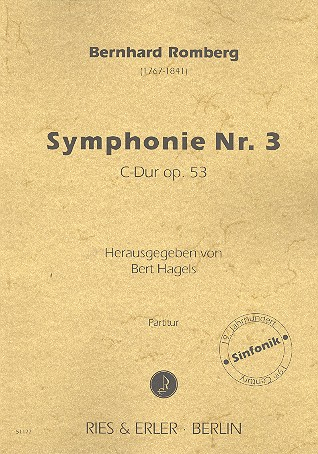 Sinfonie C-dur Nr.3 op.53 für Orchester Partitur
