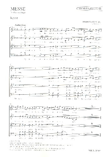 Messe für gem Chor und Orgel