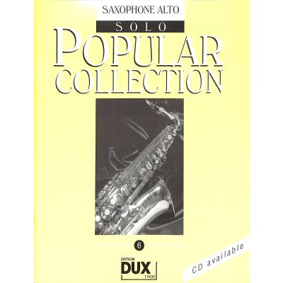 Solobuch für Altsaxophon Popular Collection 6