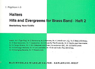 Halters Hits and Evergreens Band 2 für Blasorchester
