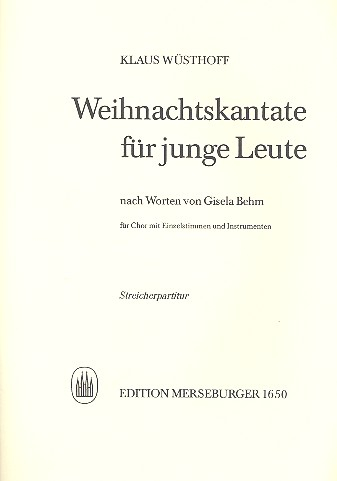 Weihnachtskantate für junge Leute für Chor mit Einzelstimmen