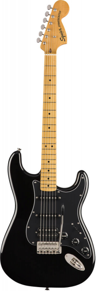 E- Gitarre Fender Squier Classic Vibe 70s Strat HSS MN - BLK
