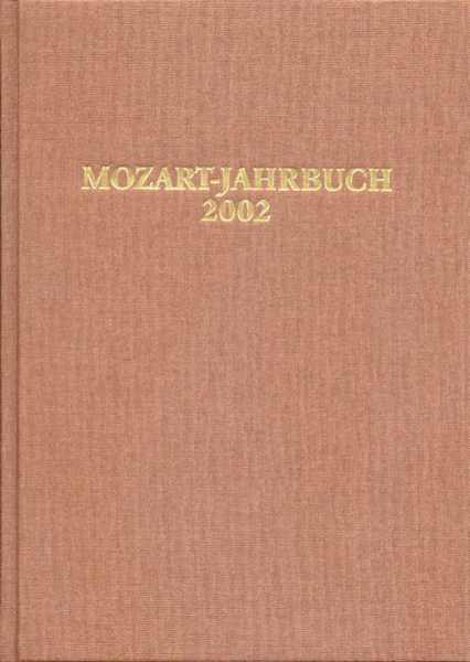 Mozart Jahrbuch 2002