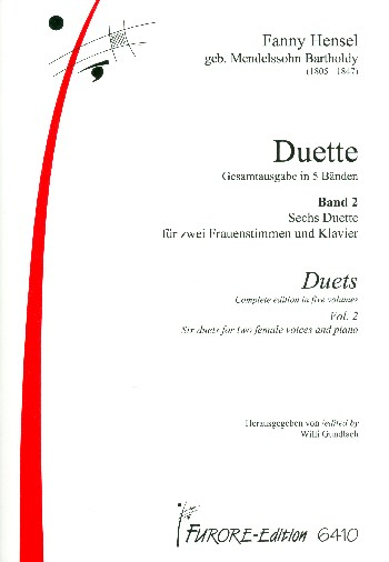 Duette Band 2 für 2 Frauenstimmen und Klavier