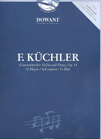 Concertino G-Dur op.11 (+CD) für Violine und Klavier
