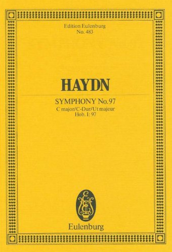 Sinfonie C-Dur Nr.97 Hob.I:97 für Orchester