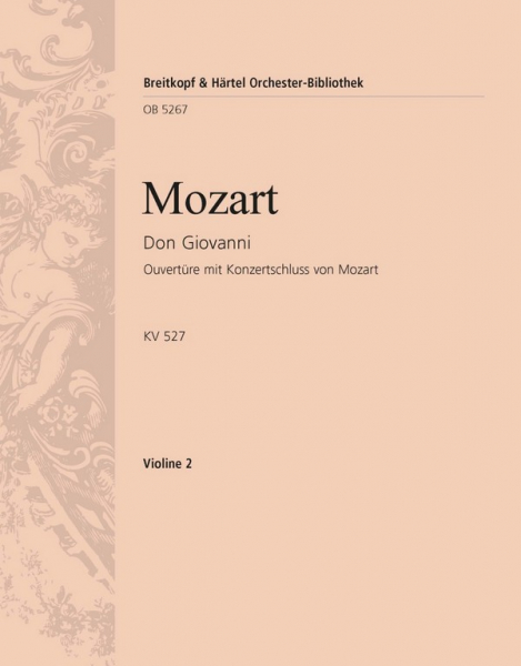 Ouvertüre zu Don Giovanni KV527 für Orchester