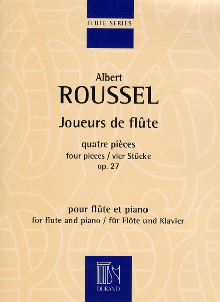 Joueurs de flute op. 27 für Flöte und Klavier