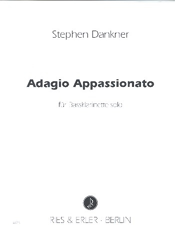 Adagio Appassionato für Bassklarinette