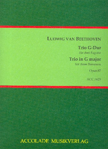 Trio G-Dur op.87 für 3 Fagotte